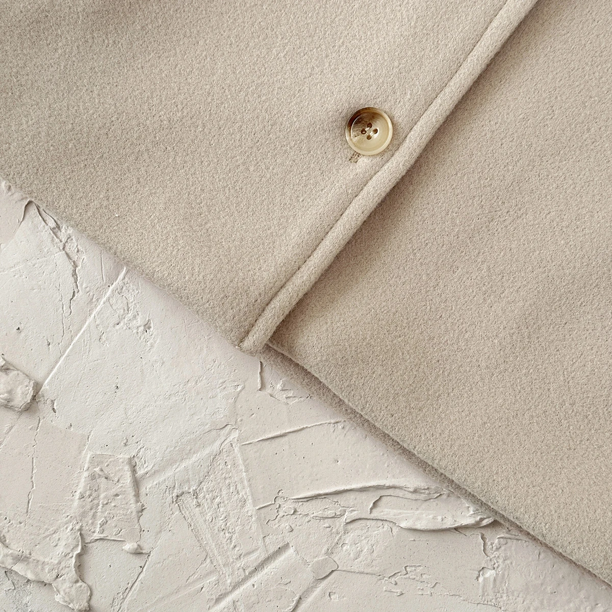 2026 Neue Baby-Wolljacke mit niedlichem Sonnen-Stickerei-Kragen, warm, Beige/Kamel, Oberbekleidung für Kleinkinder, Herbst-Winter-Jacke – Detail 5