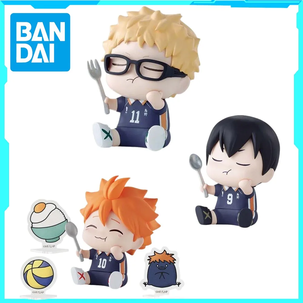 

100% Original Genuine Bandai Spirits Haikyuu!! Tsukishima Kei Kageyama Tobio Hinata Shouyou Quality Assurance PerfectWorkmanship
