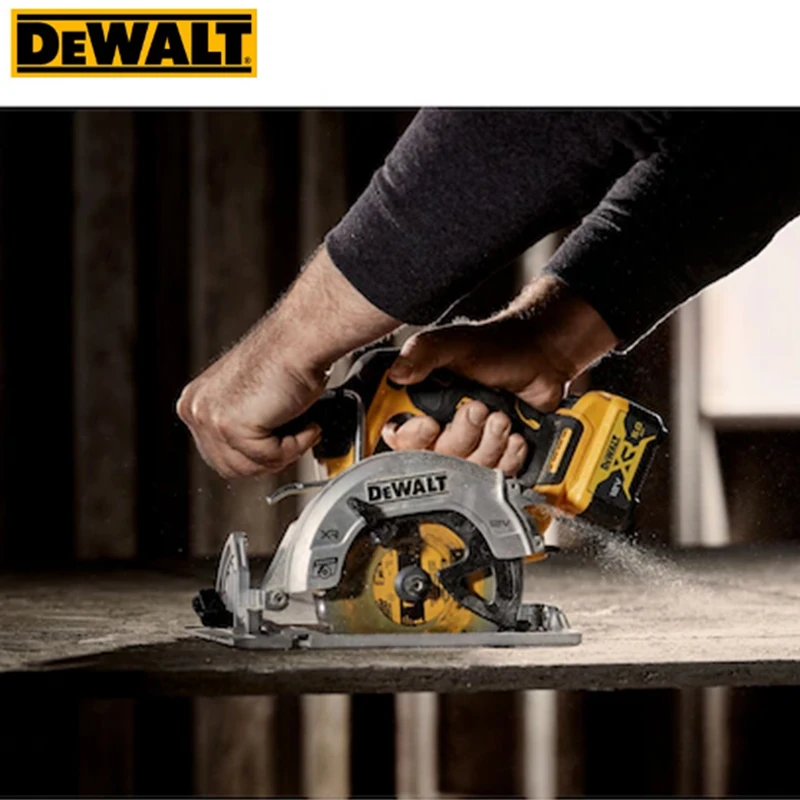 Dewalt DCS512 Электрическая пила 12 В Бесщеточный литий-ионный аккумуляторный режущий циркулярный станок Перезаряжаемый отрезной инструмент для деревообработки