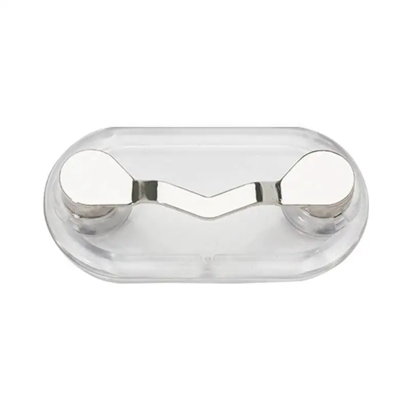 Magnetic Eyeglass Holder Clip Magnet Brooch For Shirt Collar ID Badge Holder And Earphone Clip Magnetic Accessory 1/2PCS