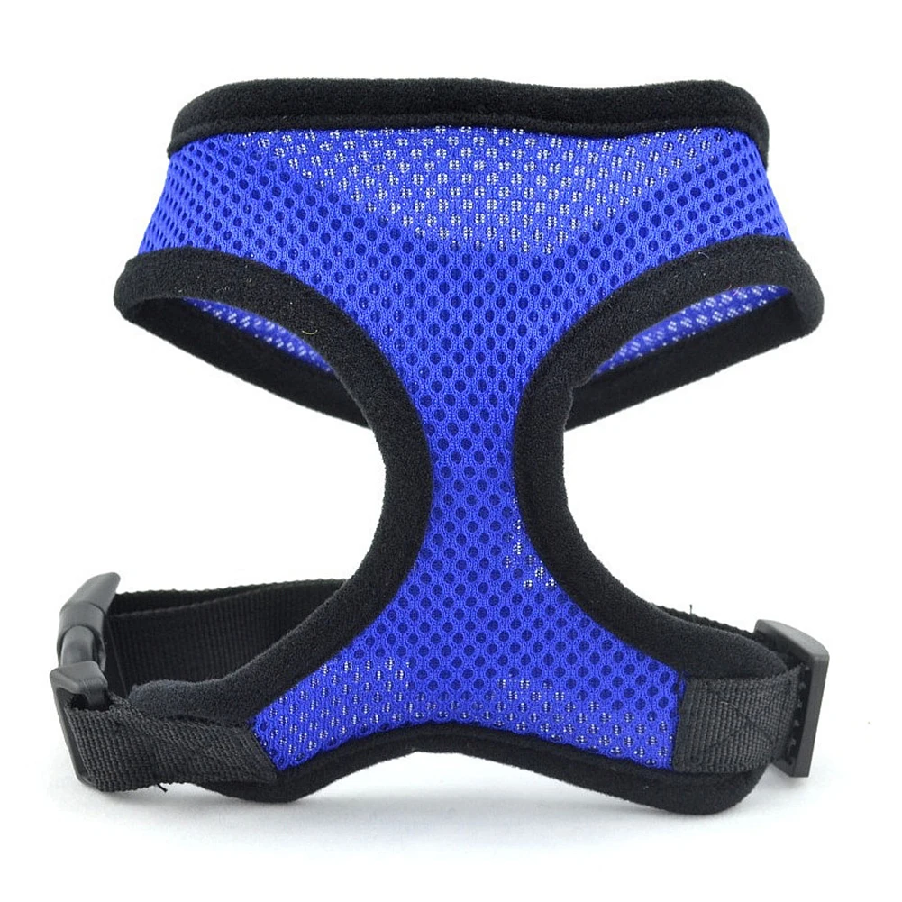 1Pcs Adjustable Dog Harness Vest Pet Chest Strap Soft Breathable Nylon Mesh Vest Pet Training Strap Pet Accessories