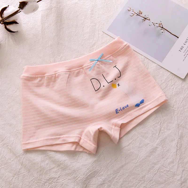 Promotion new children high quality girl boxer panties kids cartoon 95% cotton 1pc/lot baby clothes spring autumn students pant