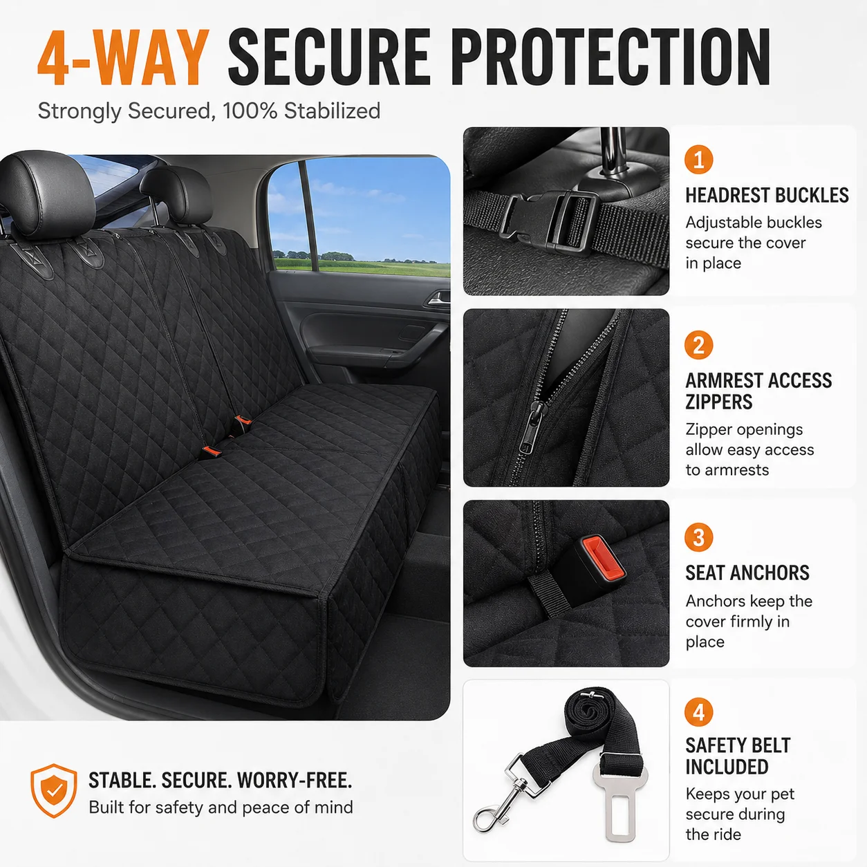 Thumbnail 4 - #40 Latest Dog Car Seat Covers Offers