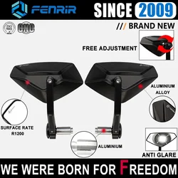 EMARK Motorcycle Bar End Mirror for Ducati Monster+ Monster SP Monster821 Monster797 Streetfighter V4/V2/1098/848 Diavel Xdiavel