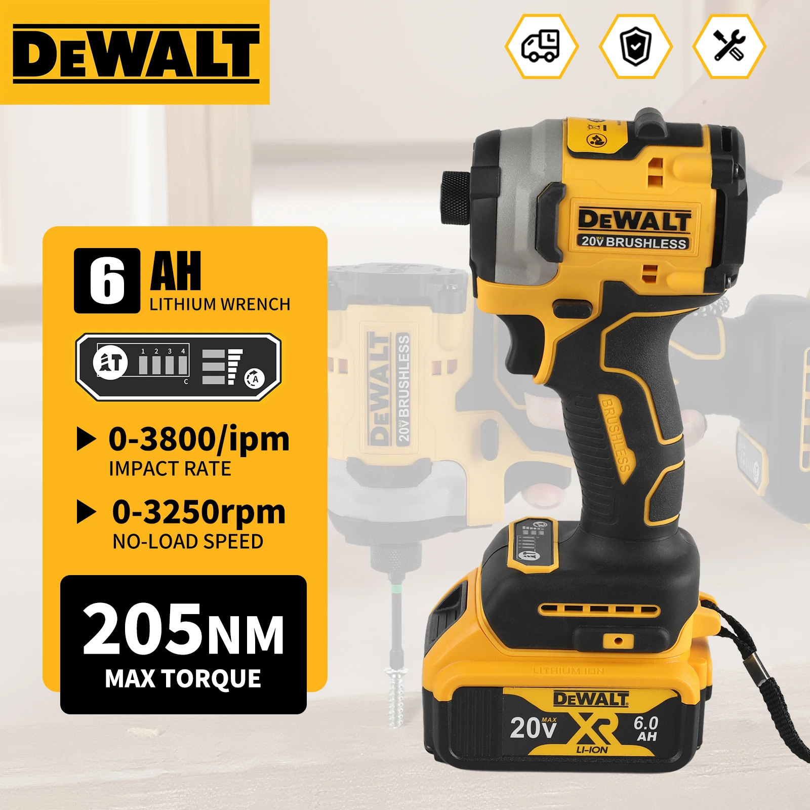 perceuse-a-percussion-sans-balais-a-couple-eleve-tournevis-electrique-sans-fil-ideale-pour-la-reparation-automobile-la-construction-compatible-avec-dewalt-20v