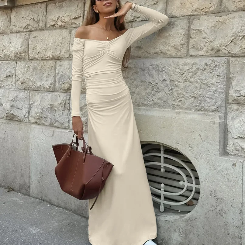 Robes pour femmes à porter à un mariage comme invité automne velours incrusté arête de poisson pansement ajusté Clubwear gothique Punk Style chaud tendre