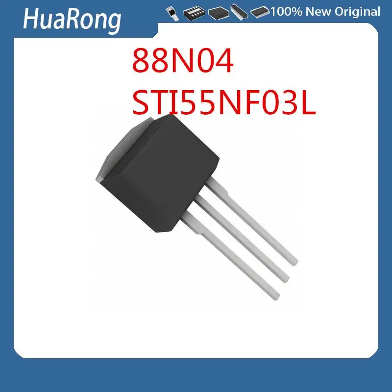 5Pcs/Lot  88N04   STI55NF03L 55NF03L   TO-262