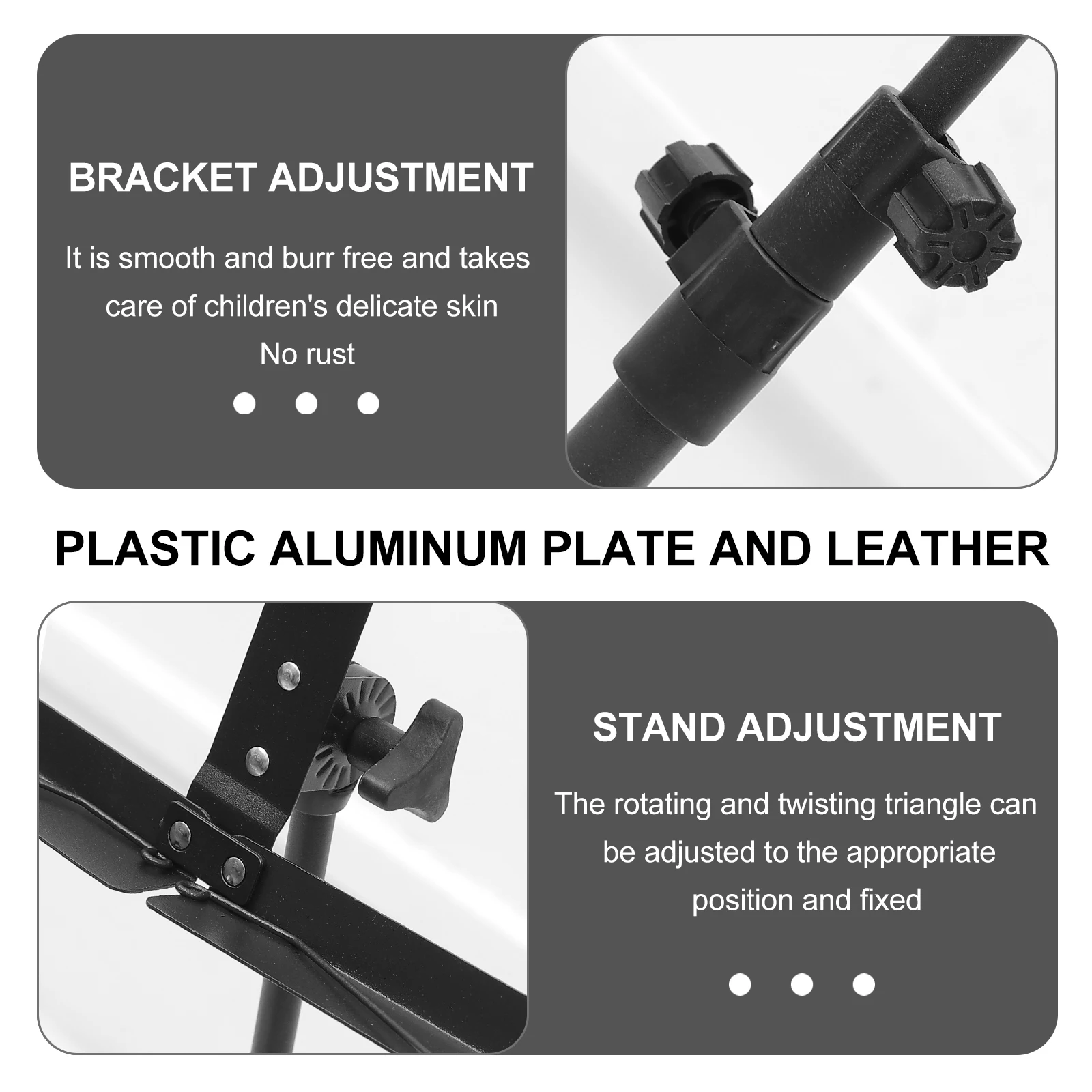 

Sheet Music Stand PP Material Instrument Folding Wall-mounted Book Holder Iron Supply Professional
