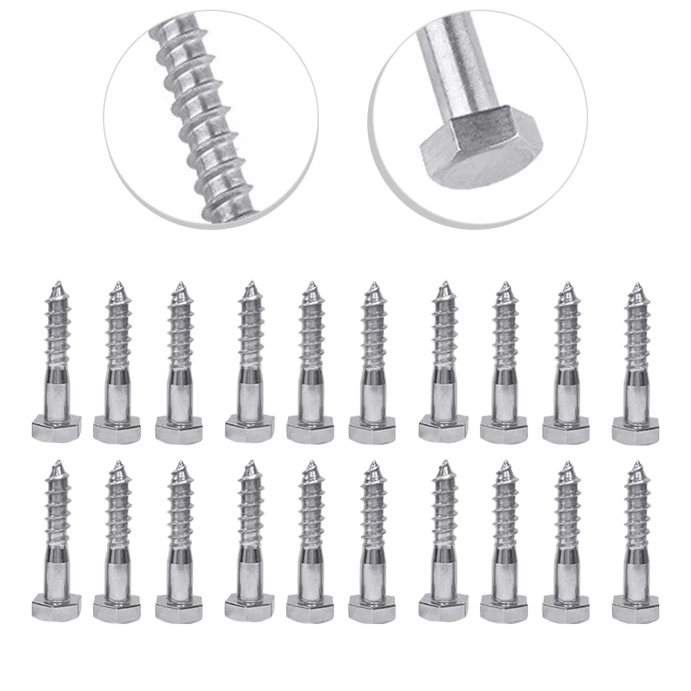 Construction Fasteners Hex Head Bolts 5 16*2 Construction Screws Rust Prevention Tensile Strength Easy Installation