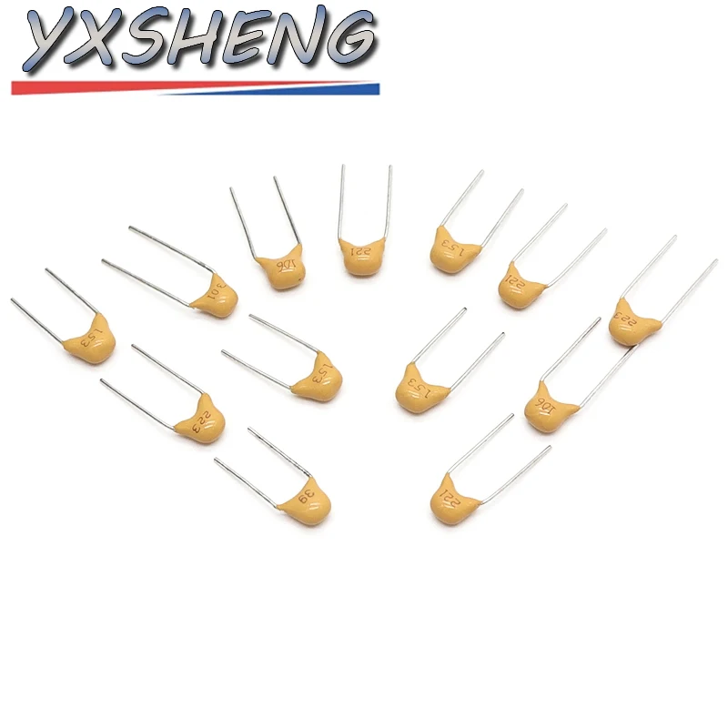 50Piece 50V 0.1uF~10uF Multilayer Ceramic Capacitor (104~106) 0.15uF 0.22uF 224 0.33uF 0.47uF 474 0.68uF 1uF 2.2uF 225 4.7uF 475
