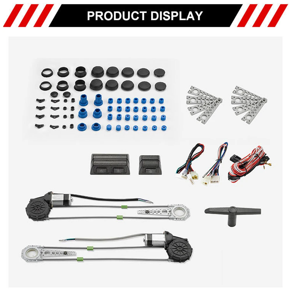 

12V Electric Power Window Regulator Conversion Kit for 2 Door Pickup SUV Truck Van Car window window motor