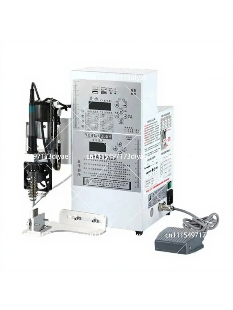 USB Foot Pedal Semi Automatic Soldering Machine for Aviation Plug Wire Welding Repair Tool