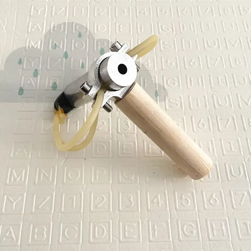 Outdoor Portable EDC Handmade Slingshot Toy Camping Hunting Shooting Tool