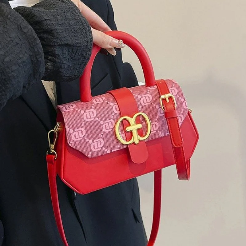 

Women's Handbag Genuine Leather Crossbody Bag Famous Designer Shoulder Bag Elegant Tote Bags Popular Classic Ladies Fashion