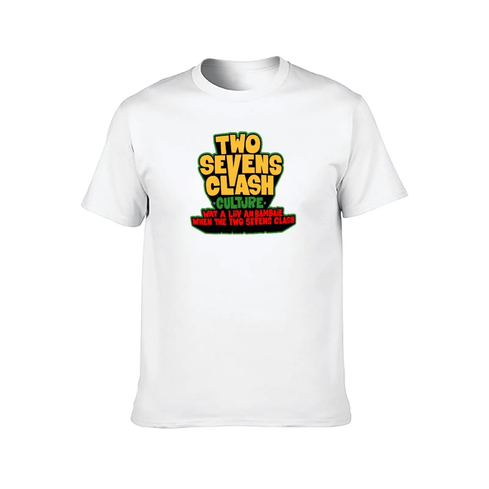 Culture - Two Sevens Clash Album - T-Shirt t shirts for man cotton funny man t shirt heavy cotton T-Shirt
