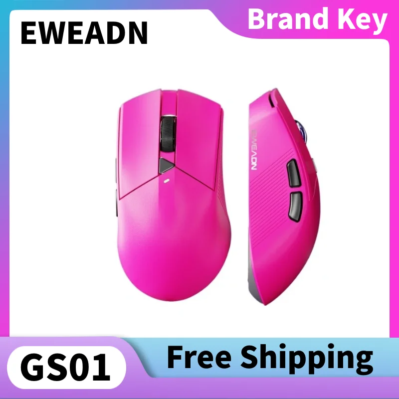 

EWEADN GS01 Wireless Bluetooth Lightweight Mouse 1Khz 128000DPI Six-level Adjustment 500mAh Battery Computer Laptop Accessories