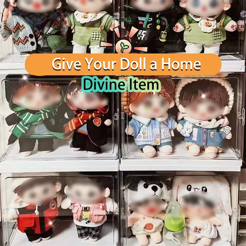 Transparent Acrylic Display Box, Perfect for Displaying Collectible Figures, Souvenirs, and Statue Models - Ideal as a Birthday or Christmas Gift, for Showcasing Collectibles, Storing Souvenirs, Suitable for Action Figures, Model Cars, Sneaker Enthusiasts, and Coin Collections, Dust-Proof Protective Cover