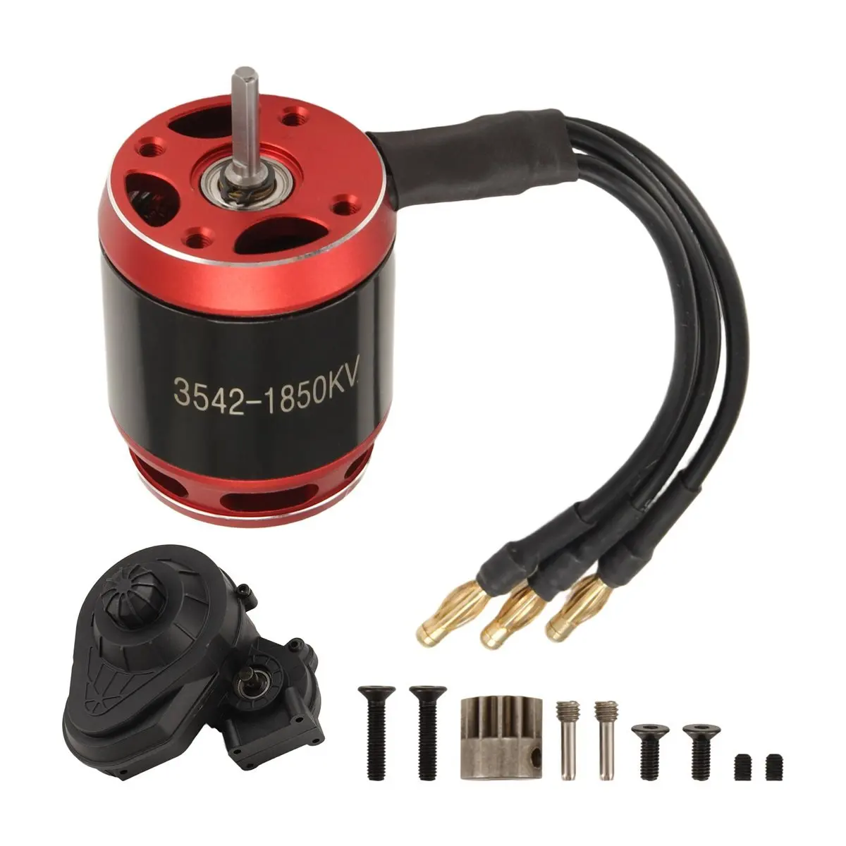 

Бесщеточный двигатель goodidea RC 540 3542 с редуктором для радиоуправляемых краулеров 1/10 TRX6 Axial SCX10, запчасти для тюнинга, модель А