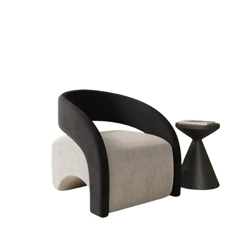 

High-end modern designer single sofa chair luxury lightweight leisure chair
