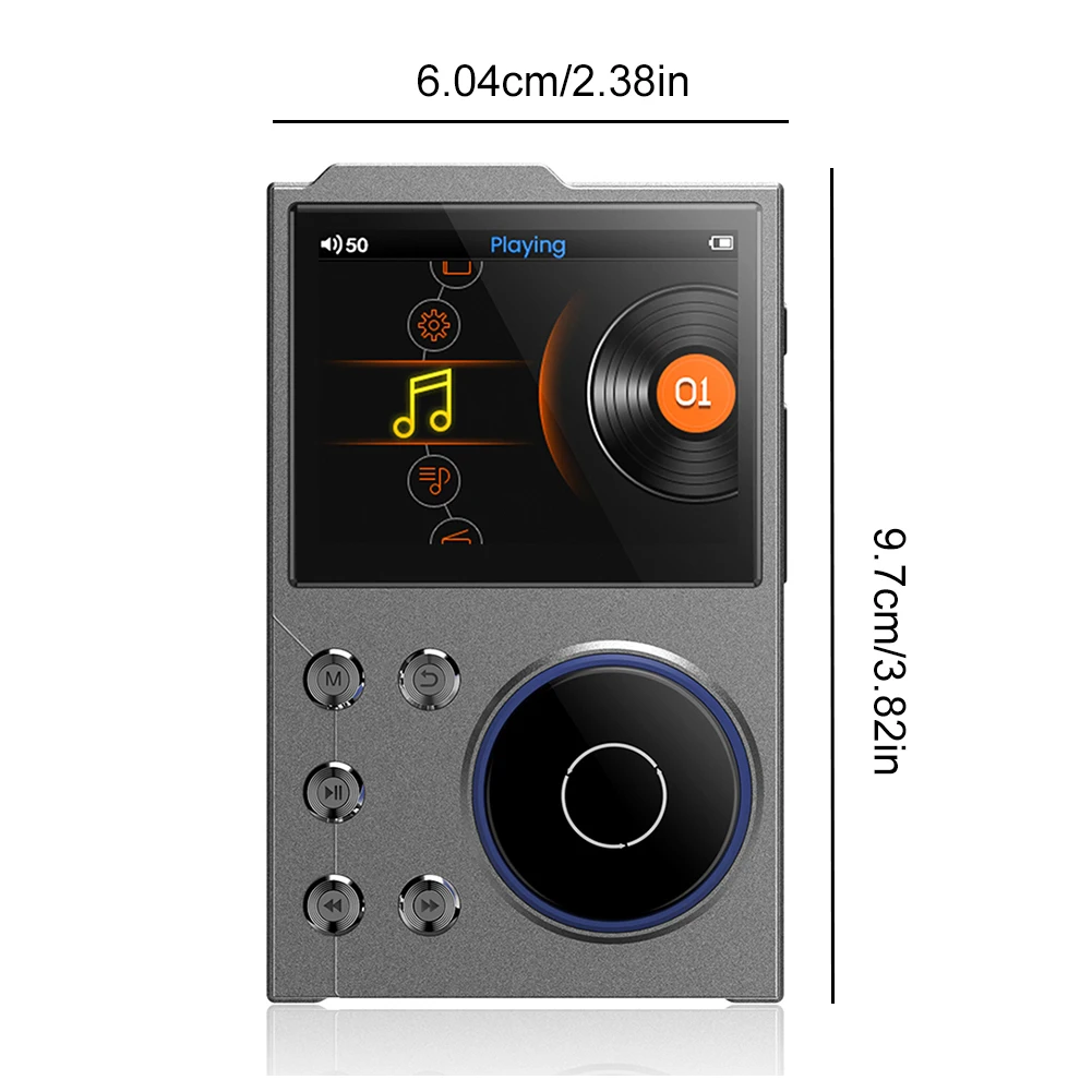 مشغل HiFi MP3 مشغل الصوت المحمول بدون فقدان DSD مشغل موسيقى الصوت الرقمي HiFi مشغل الصوت بدون فقدان يدعم ما يصل إلى 256 جيجابايت جديد #6