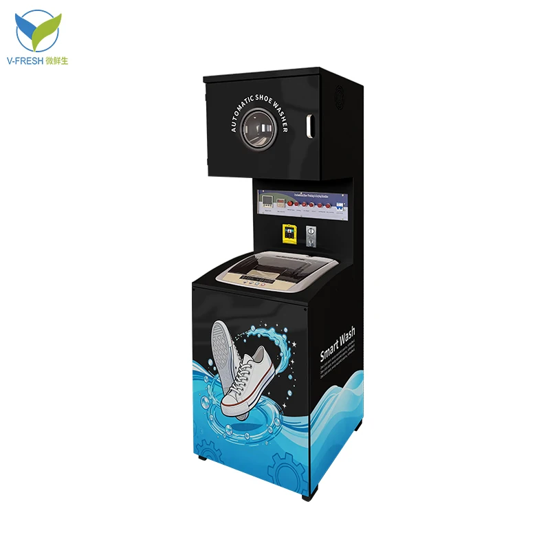 

VFresh Wholesale Customization Self Service Machine with Multiple Payment Shoes Washing Vending Machine