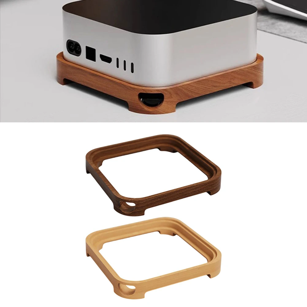 

Stylish Wooden Cooling Stand for Mini M4M4 Perfectly Designed to Optimize Airflow and Enhance Workspace Appearance