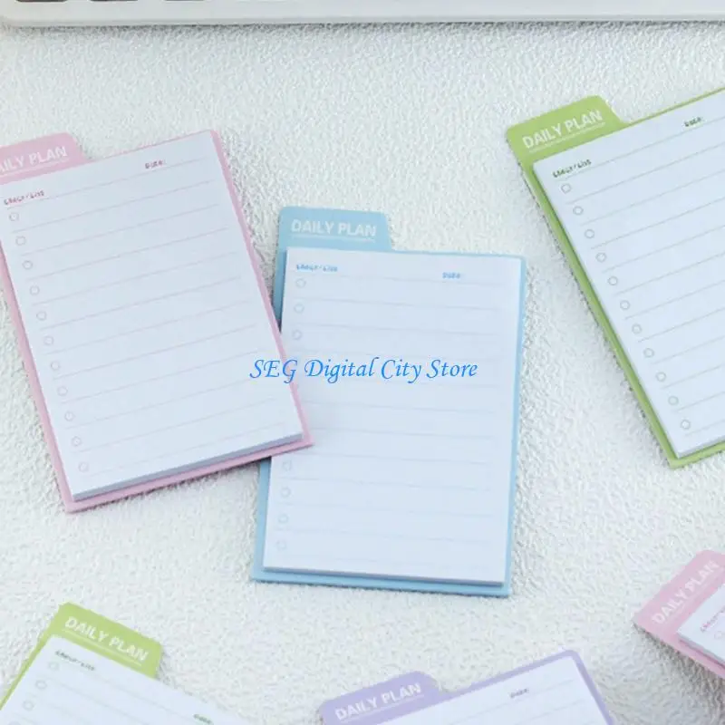 

U75B 5 Pack Desktop Standing Task List Notebook To Do List Notepad Multifunctional Daily Planner Notepad Home School Supplies