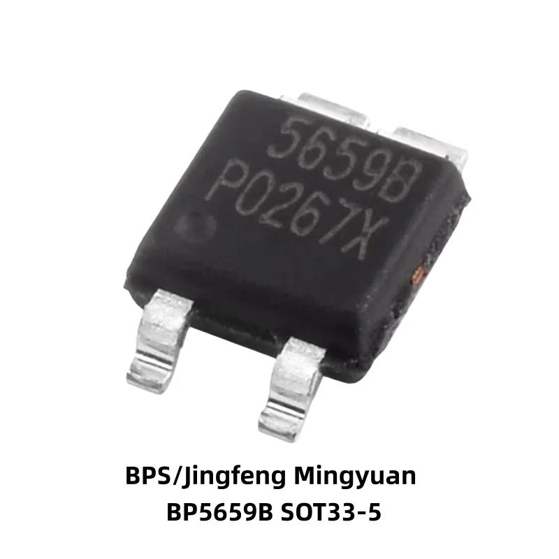 10 Stück BPS/Jingfengmingyuan BP5659B LED-Leistungstreiber-IC, nicht dimmbar, linear flimmernd, SOT33-5 – Detail 2