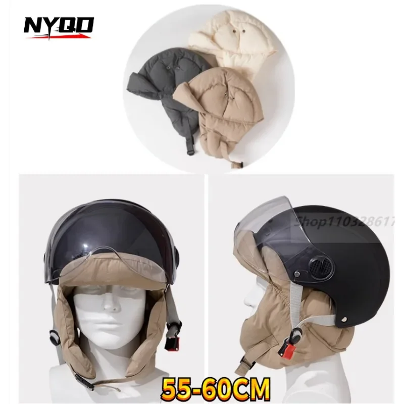 winter pilot caps for men women aviator hats Bomber Trapper Hat winter riding windproof hats for women Warm ear hat earflap