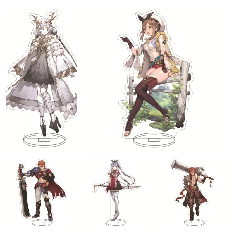 

Anime Game Atelier Acrylic Stand Cartoon Cosplay Figure Lent Marslink Patricia Abelheim Display Desk Decor Model Plate Gift