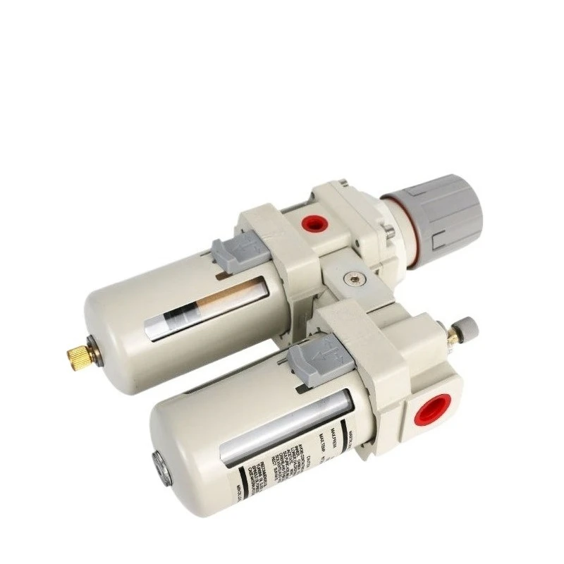 For AC2010/3010-02/03 Oil-water Separator Pressure Regulating Filter Oil Mist Pneumatic Two-piece