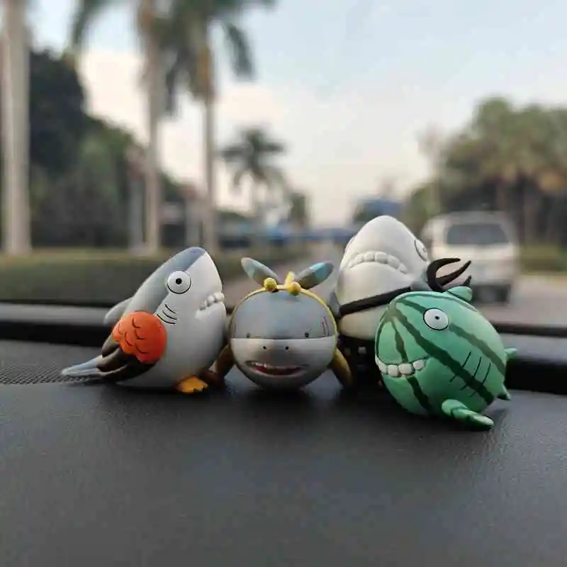 2025 I Am Not Fat Tiger Shark Eagle Series Toys Doll Cute Anime Figure Ornaments Collection Nasal Cap Doll Kawaii Model Gift