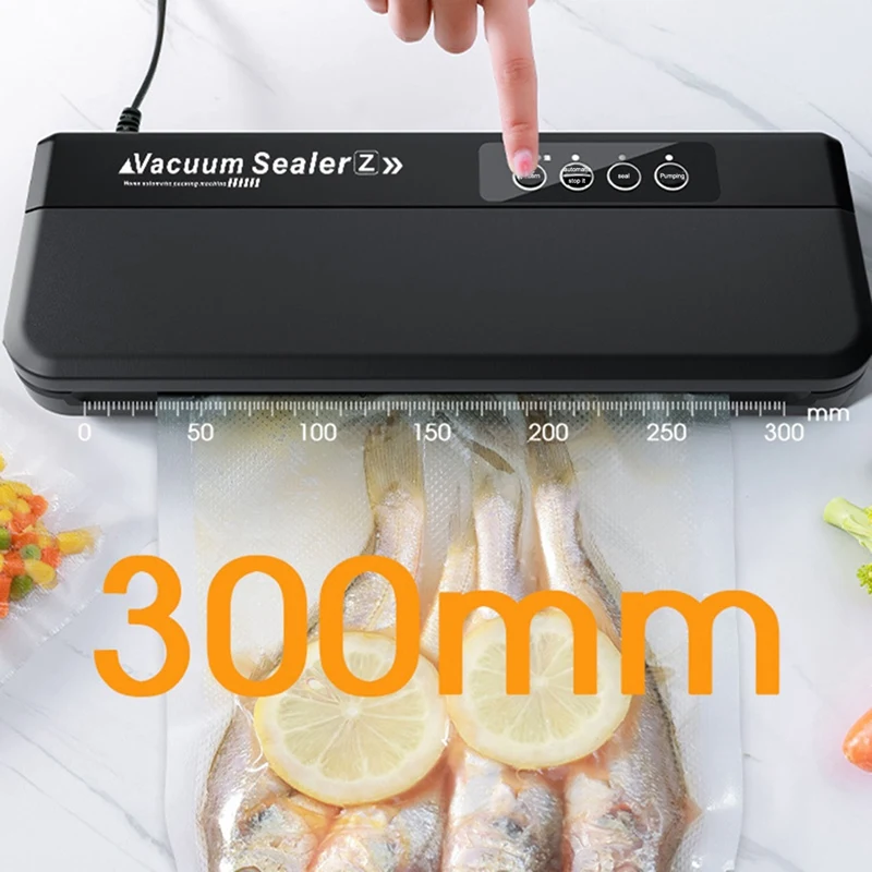 Vacuum Food Sealer Vacuum Sealer For Food Packer Vacuum Sealing Machine For Home Kitchen With Vacuum Bag EU Plug