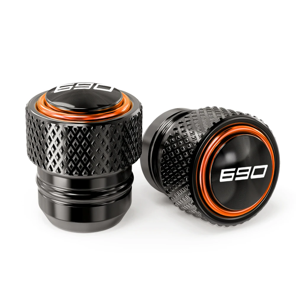 Für KTM 690 SMC Duke 690 DUKE 690 690 SMC SMC R 2008-2022 2023 2024 Motorrad Schwinge Spulen Slider stehen Schrauben Ventil Kappen – Detail 14