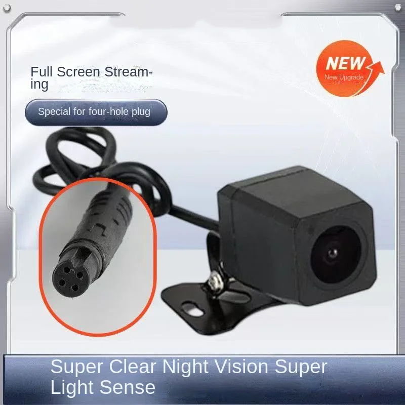 

HD car rearview camera 1080P driving recorder rearview mirror night vision camera wide-angle 170-degree parking camera