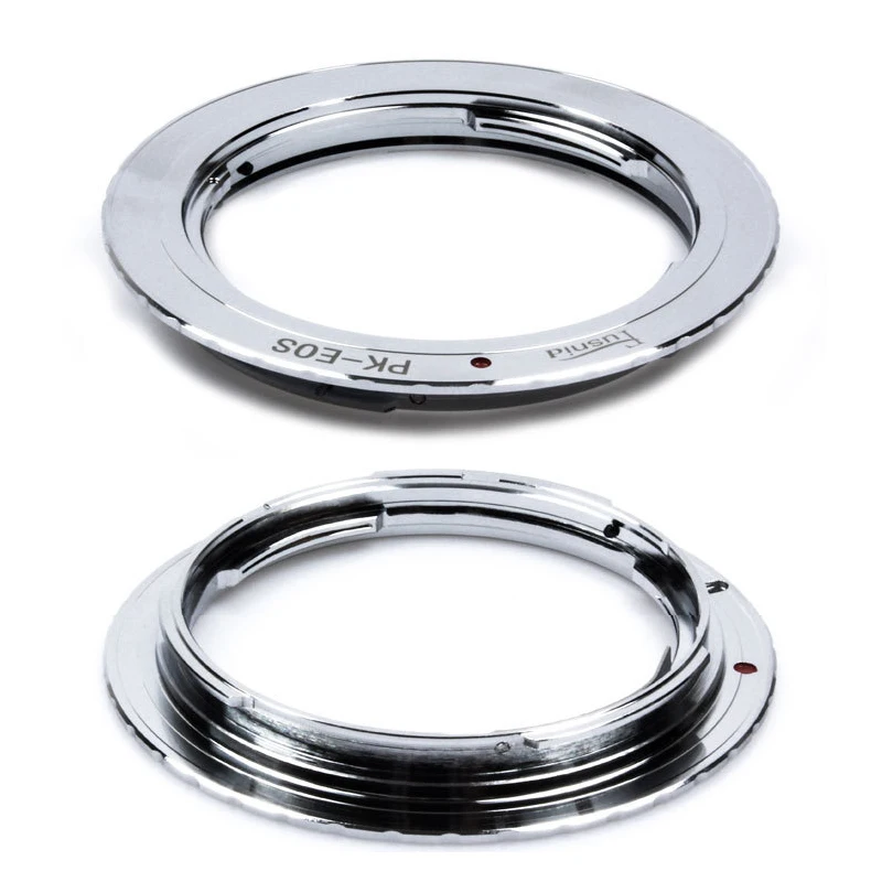 PK to EOS Lens Mount Adapter - Precision Metal Ring for  EOS Camera Conversion, Durable & Accurate