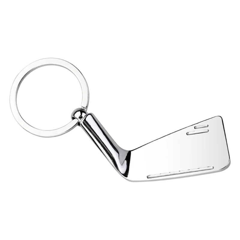 C1FC Metal Exercise Keyring Unique Boxing Glove/Dumbbell/Golf Head Fitness Keychain