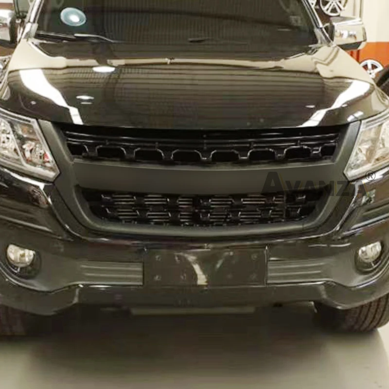 Grille W/Light Accessories Fits For Chevrolet S10 2016-2018 Racing Grill