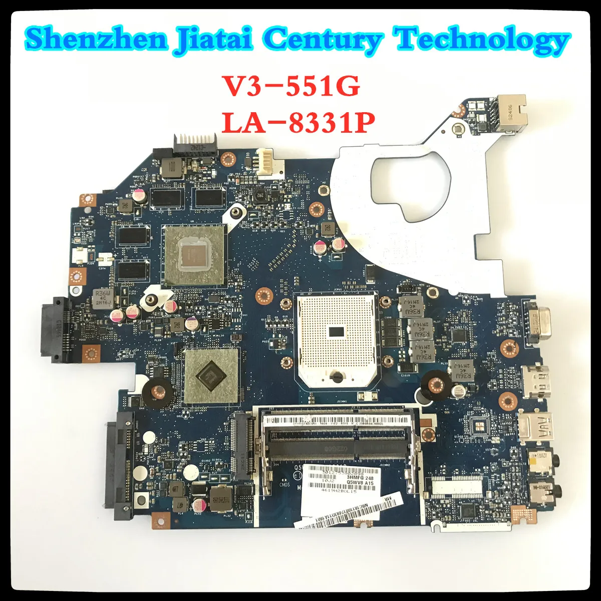 

LA-8331P motherboard For acer aspire V3-551G NBC1811001 Q5WV8 V3-551 laptop motherboard DDR3 Radeon HD 7670M original test