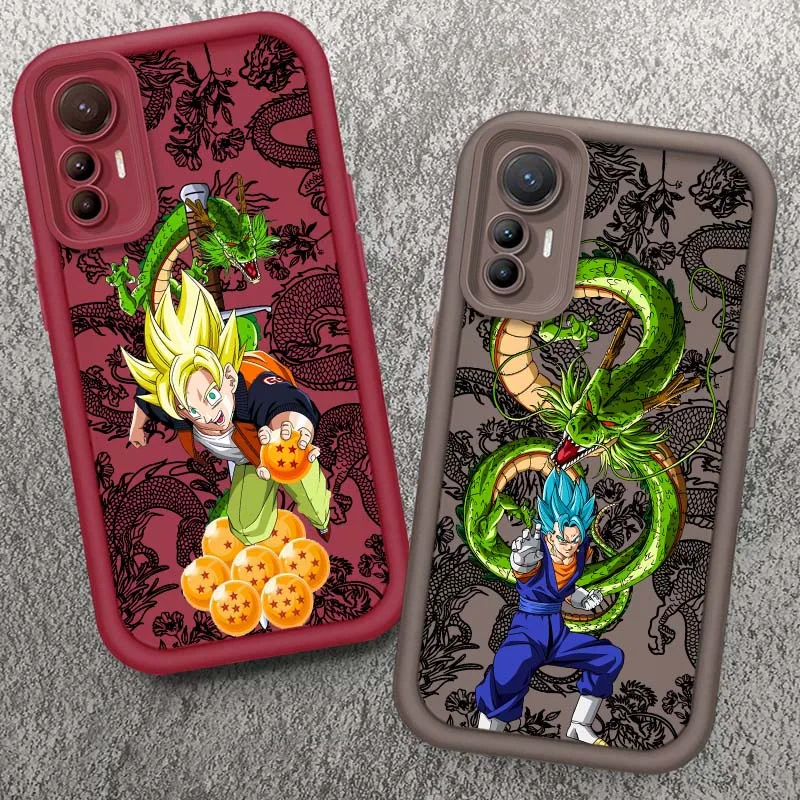 

Dragon Ball Goku Design For Xiaomi Mi 15 14 14T Redmi 13 13T 13C 12C 14C 12 12T 11 11i Lite Pro 5G Eye Ladder Phone Case