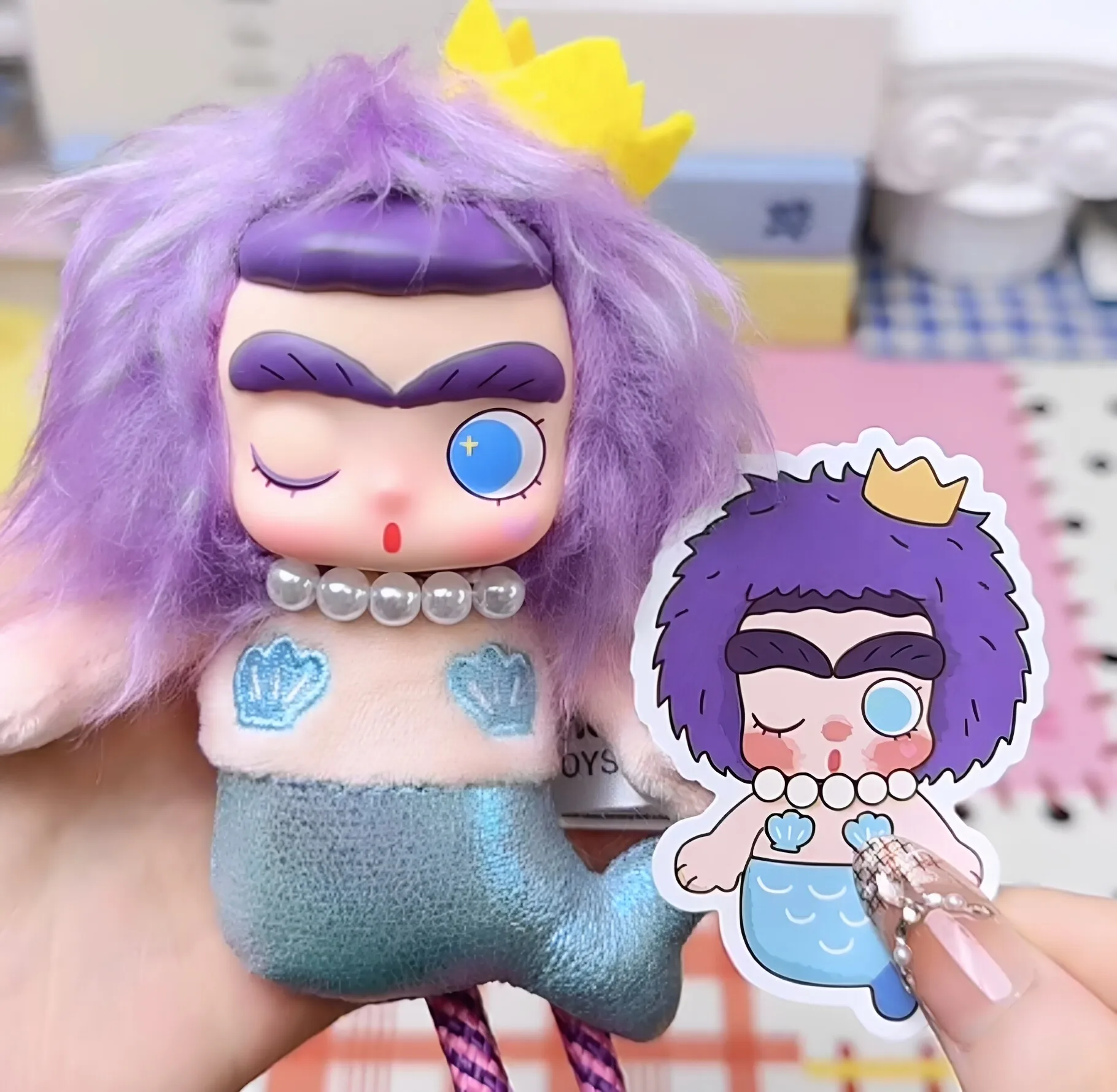 52TOYS CiCiLu Mystery Island Serie Blind Box Schattig Anime Figuurtje Mystery Box Speelgoed Vinyl Pluche Verrassingstas Hangertje Pop Meisjes Cadeau