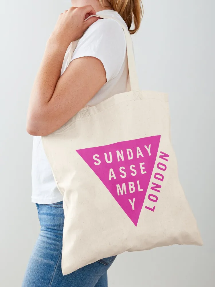 

Pink Logo Tote Bag Women's bags tote bag university cloth bag woman tote