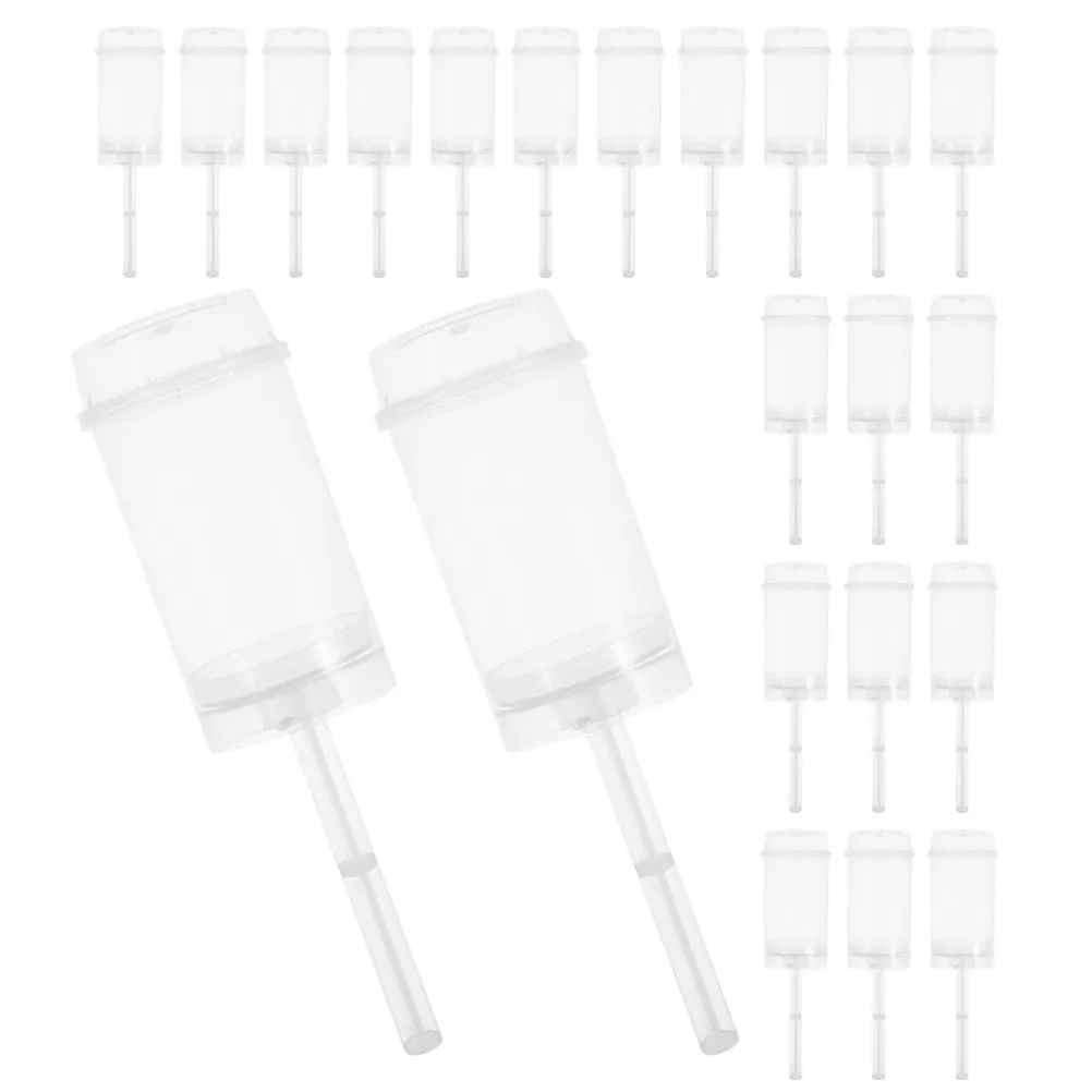 50Pcs Cake Pushup Tubes Clear Plastic Push Pop Containers Rainbow Cake Cups Party Birthday Wedding Dessert Table Bridal Shower view 3