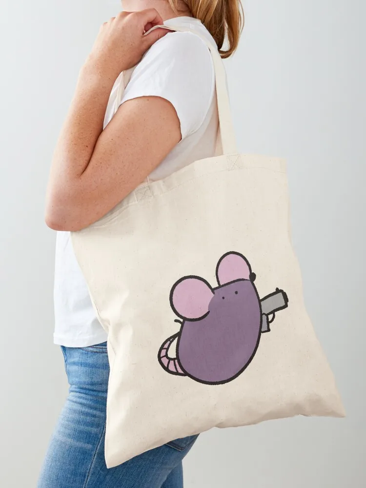 

Rat with a perfectly innocent device Tote Bag shopper bags woman shopping bag Big bag women sacs de shopping