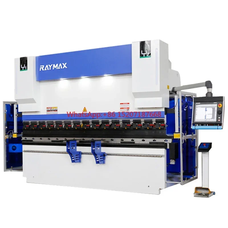 50T 63T Hydraulic press brake metal sheet plate mild steel cutting punching shearing bending folding machine