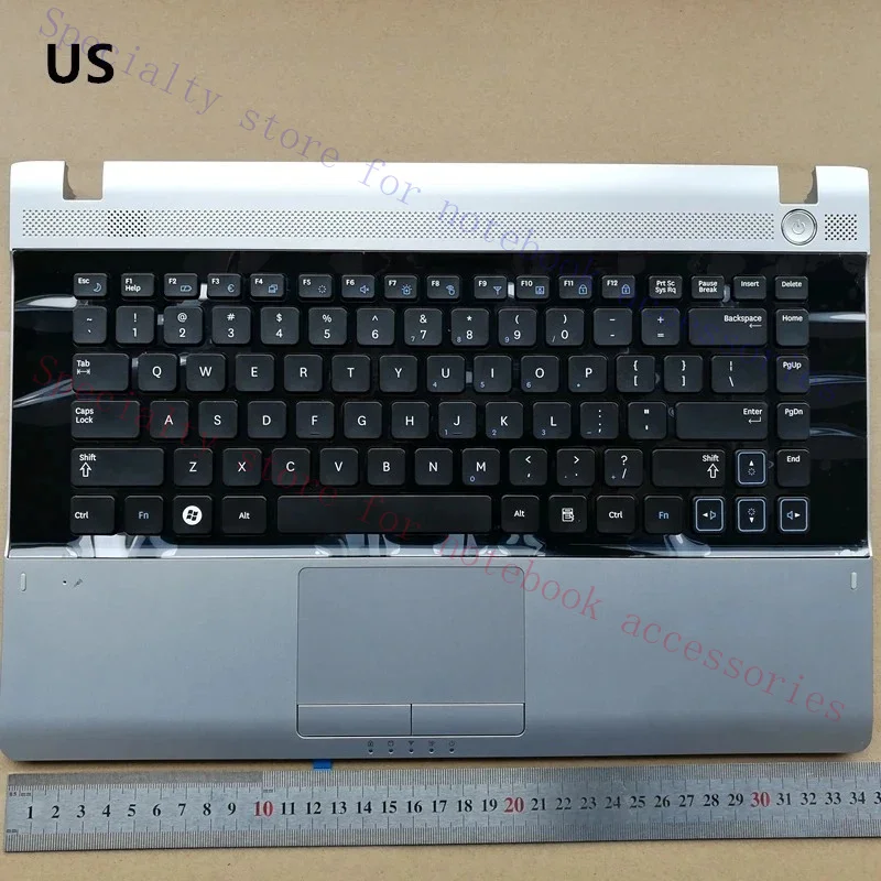 Brazil /US layout new laptop palmrest with keyboard  for Samsung  RV409 RV411 RV413 RV415 RV420 E3420 E3415