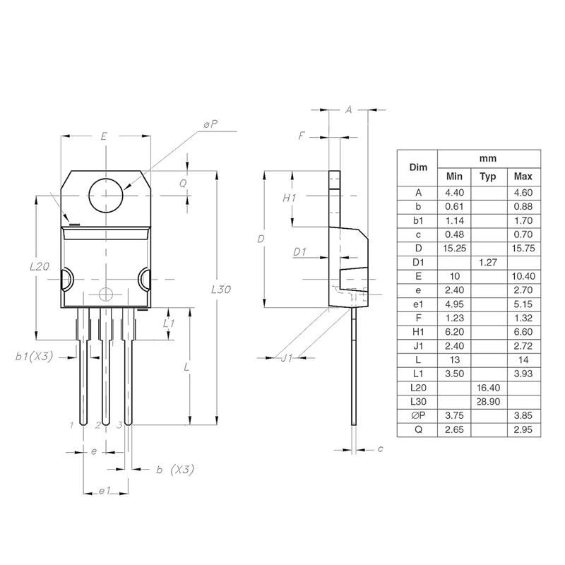 10PCS LM317T Adjustable Positive Voltage Regulator 1.2 V to 37 V 1.5 A IC LM317 chip TO-220