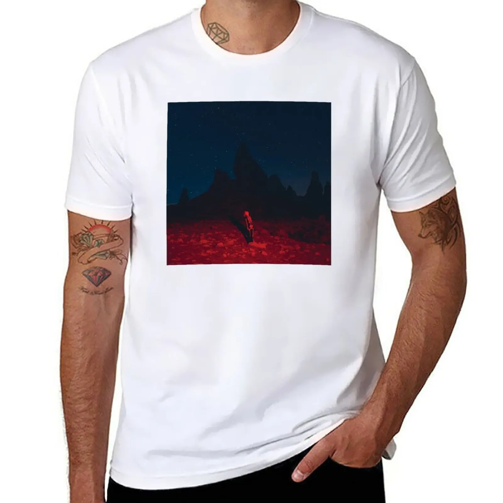 

New Night Bridgers Land Star T-Shirt anime plain t-shirt designer t shirt men