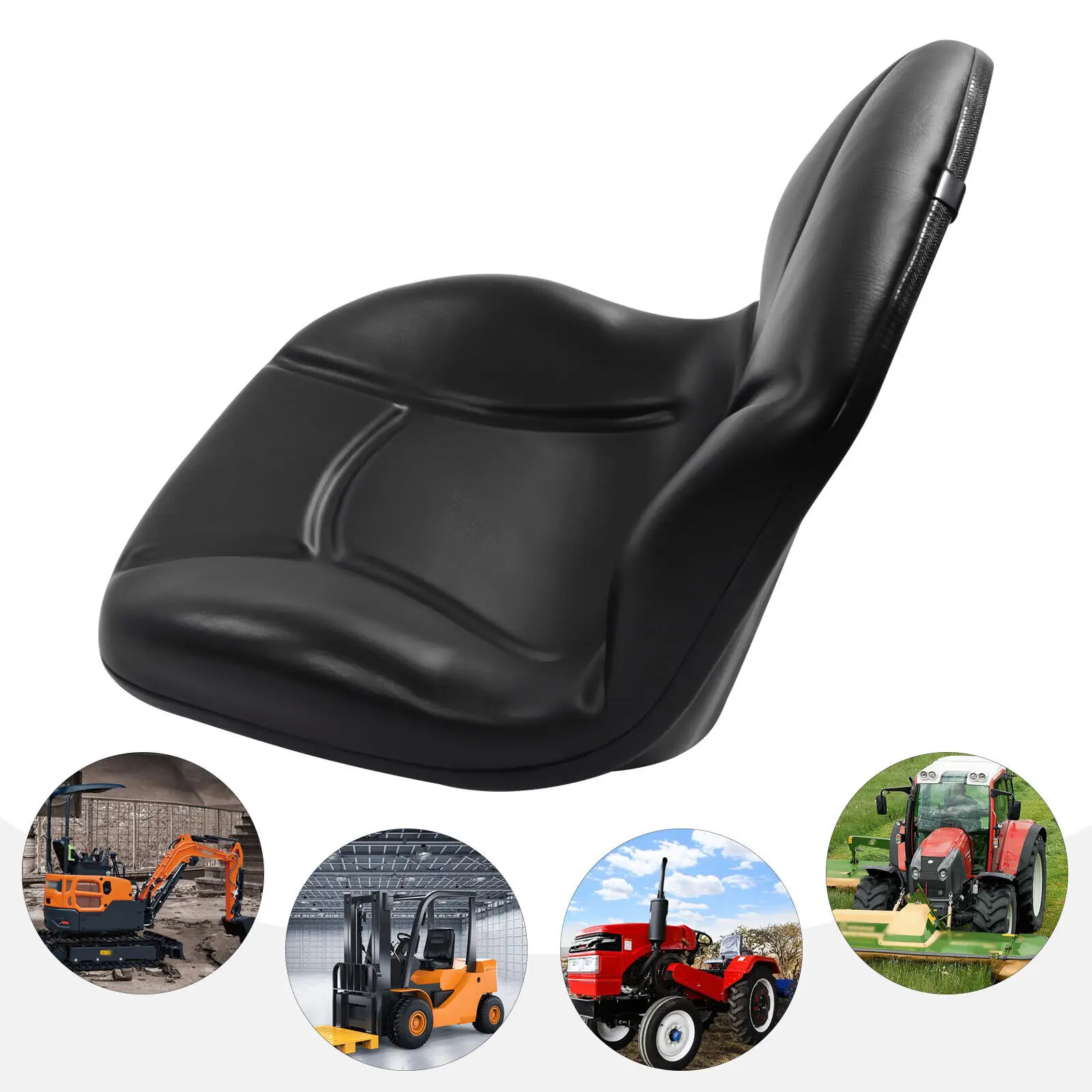 

Universal Tractor Seat Forklift Mower Digger Excavator Loader Seat Waterproof