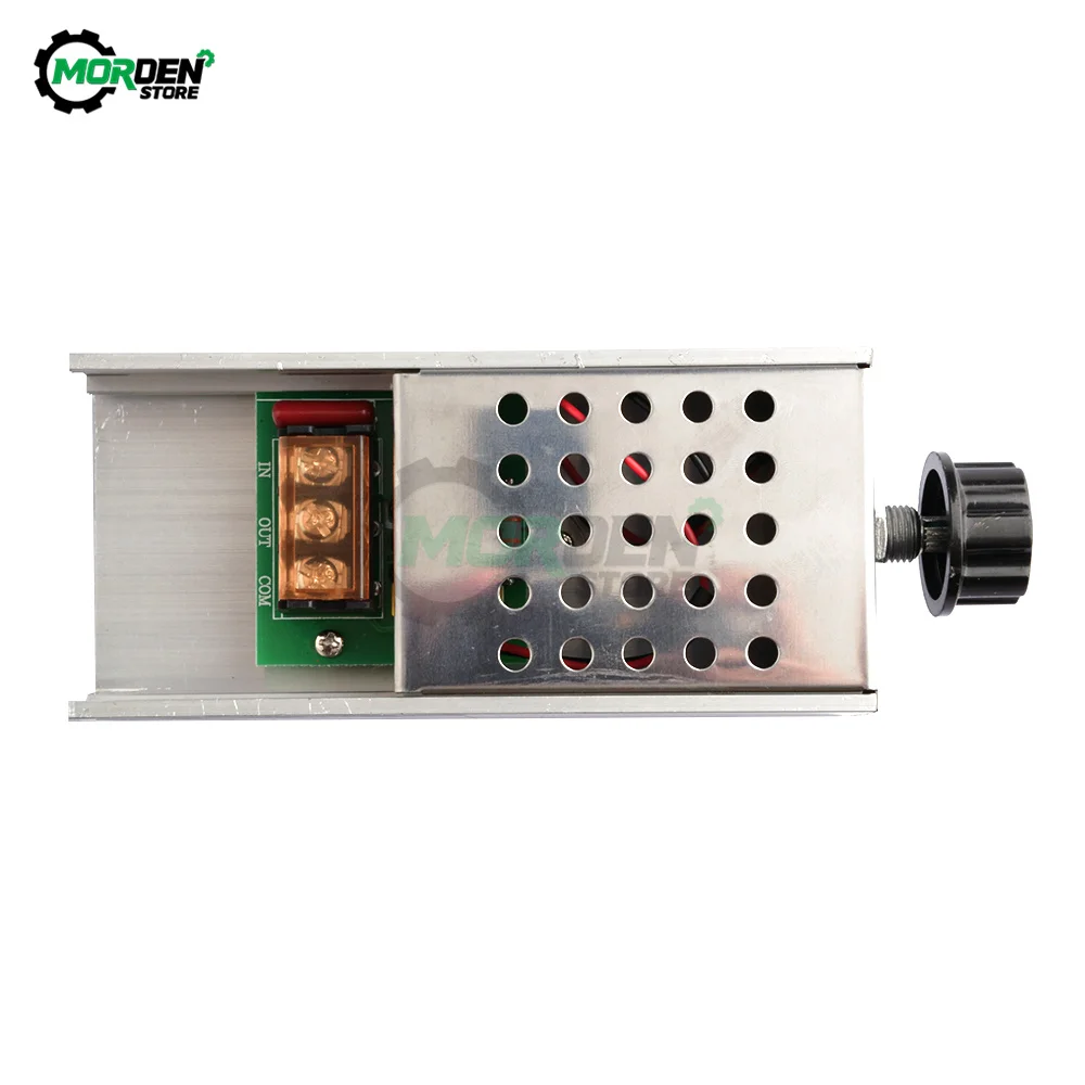 AC 220V 6000W 25A Speed Controller High Power SCR Voltage Regulator Dimmer Switch Speed Temperature Control Thermostat